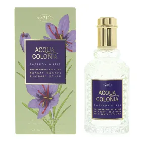 4711 Acqua Colonia Saffron & Iris Eau De Cologne 50ml