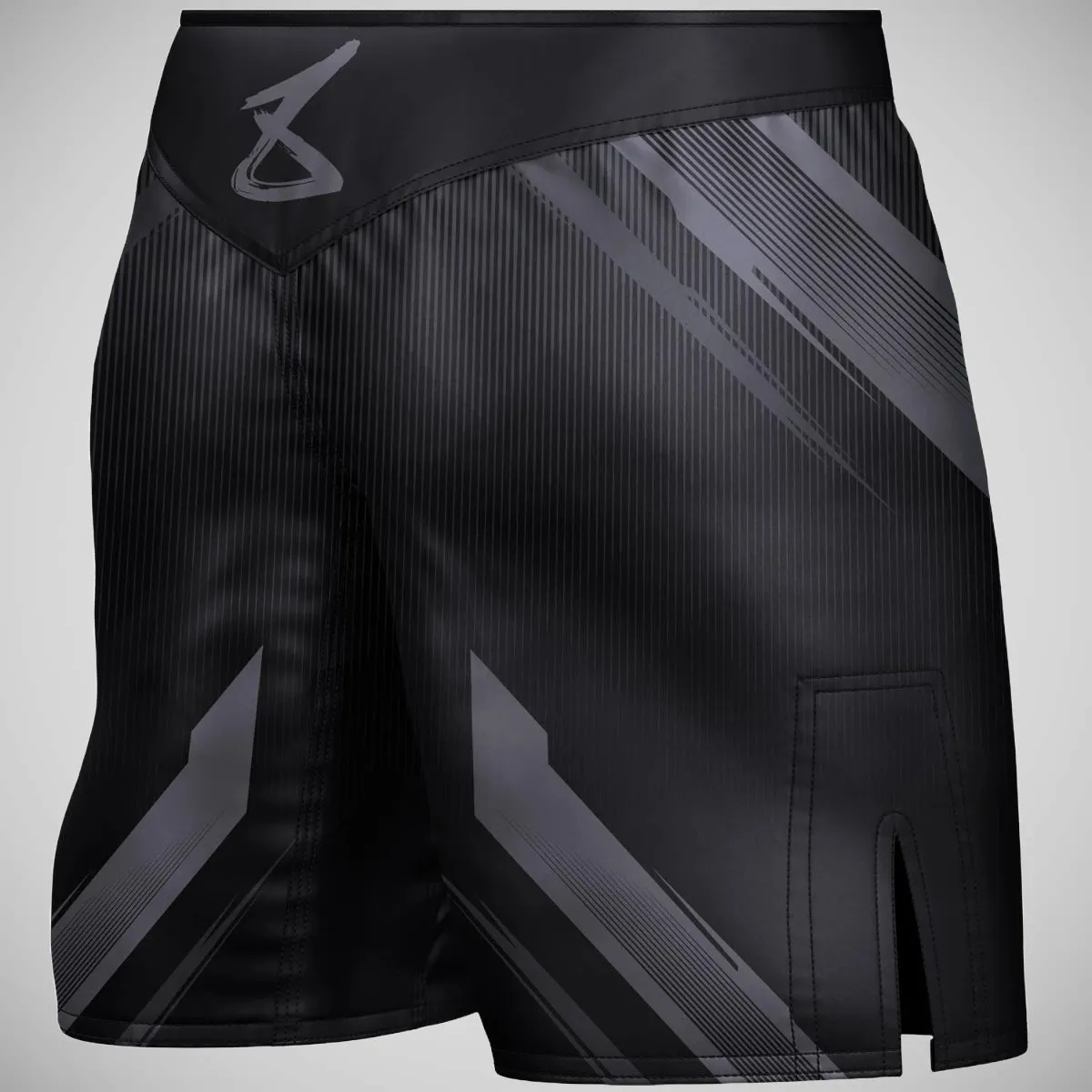 8 Weapons Shift Fight Shorts Black/Black