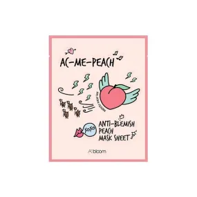 AC-Me-Peach Anti-Blemish Peach Mask (1 Sheet)