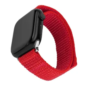 Apple Watch (38/40/SE/41MM) Fixed Nylon Rem - Rød