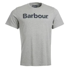 Barbour Logo T-Shirt Grey Marl