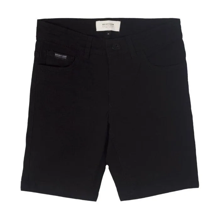 Bermuda Quiksilver Basic Black Boys Negro