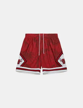 Bermudas Mitchell & Ness NBA Swigman Bulls Rojo