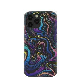 Black Galaxy Swirls iPhone 11 Pro Case