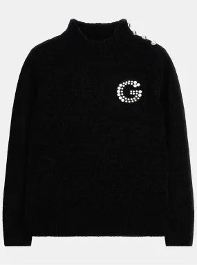 Black Long Sleeve Jumper (7-16)