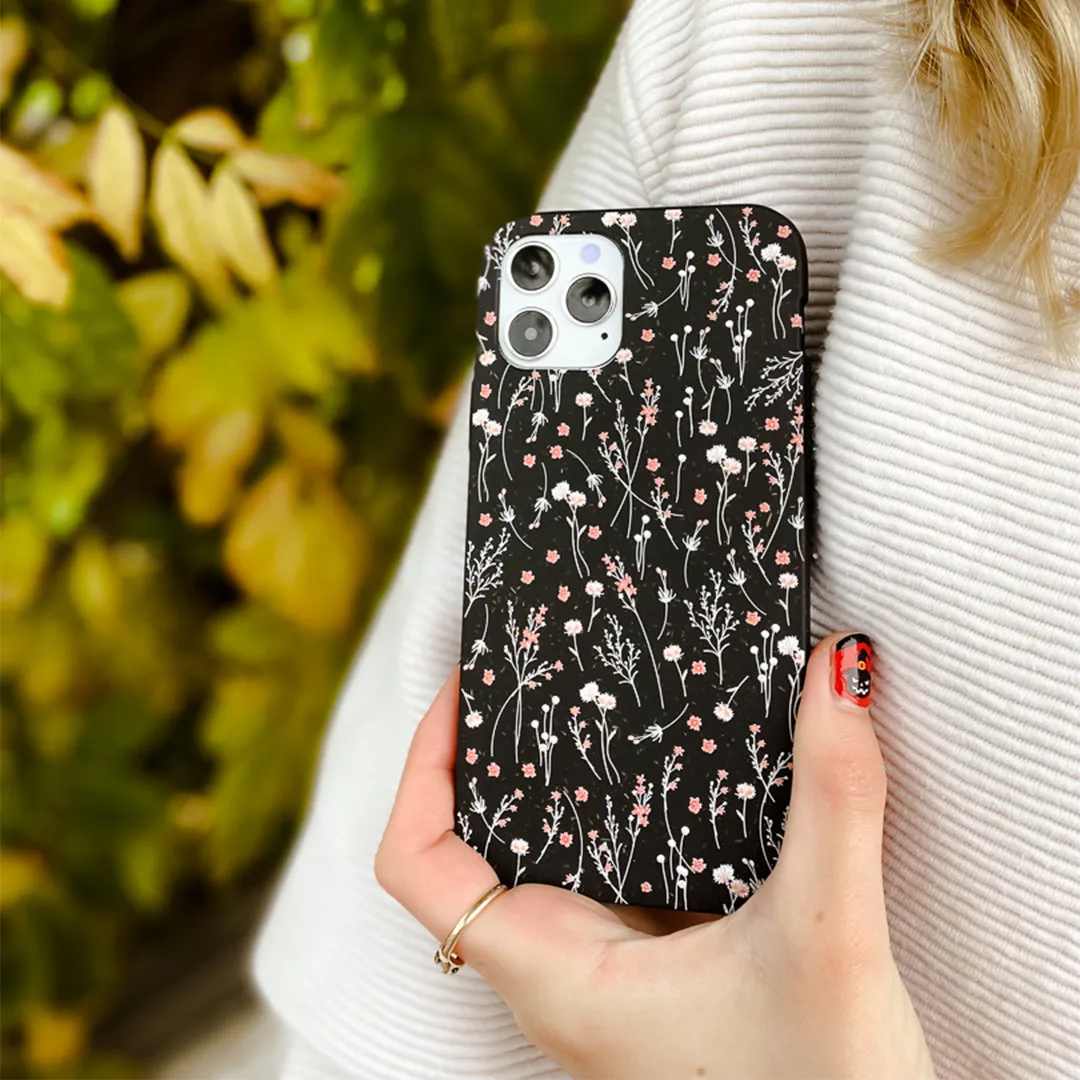 Black Night Garden iPhone 13 Case