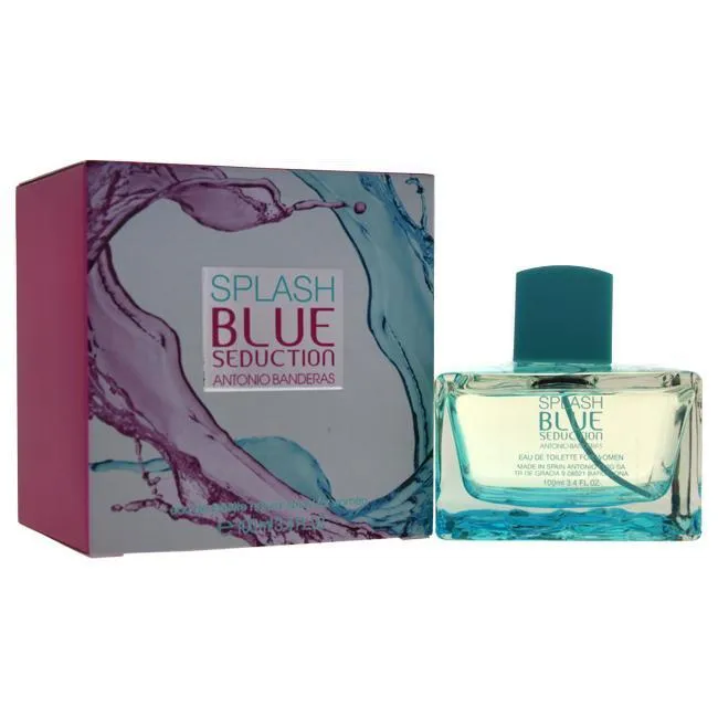 BLUE SEDUCTION SPLASH BY ANTONIO BANDERAS FOR WOMEN - Eau De Toilette SPRAY