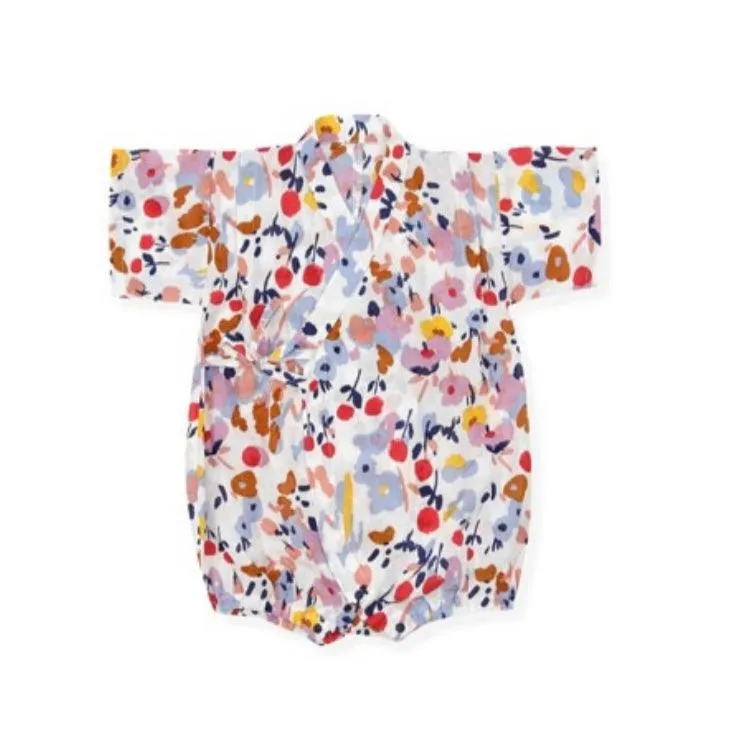 Borny Tie-Side Onesie Coco Blossom