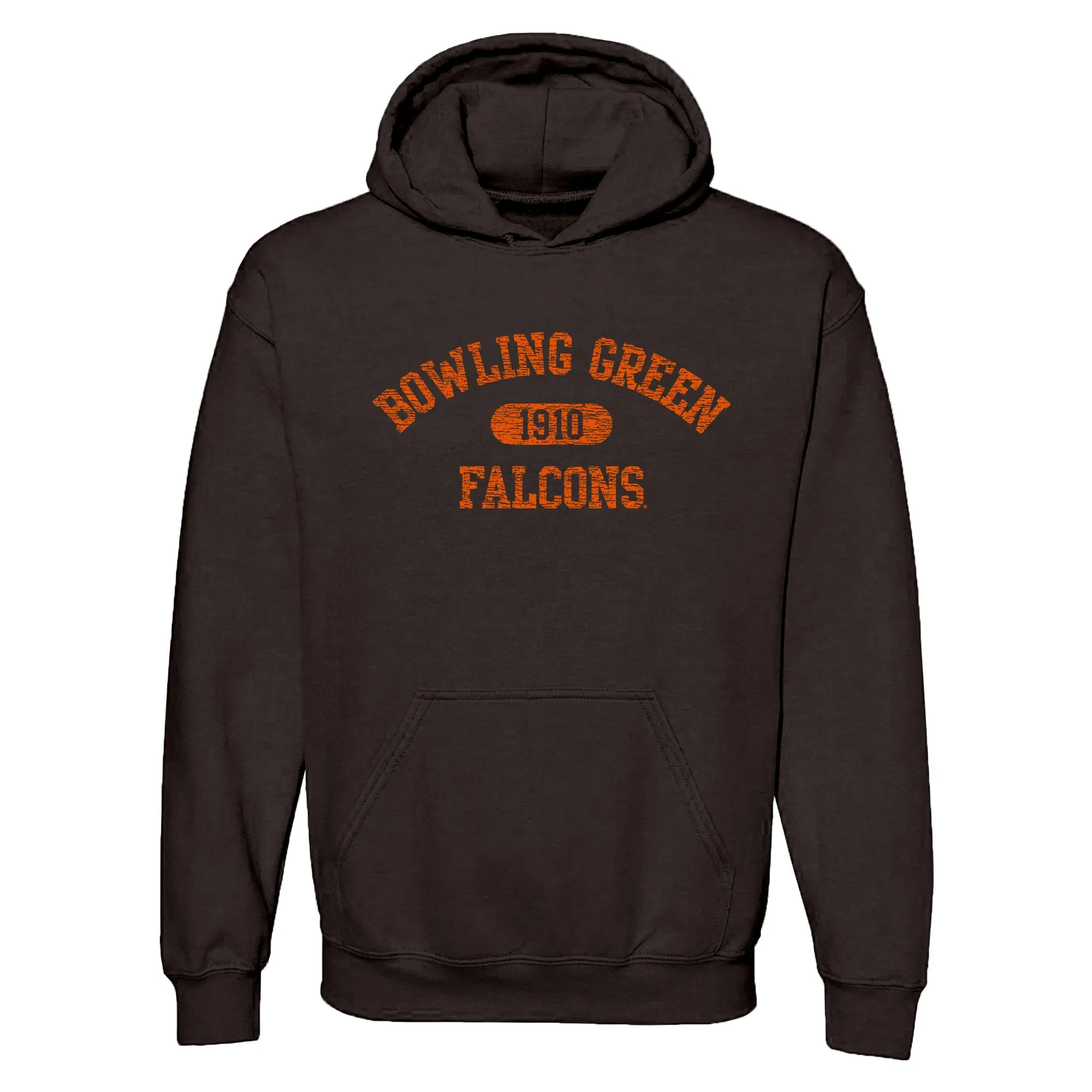 Bowling Green Athletic Arch Hoodie - Dark Chocolate