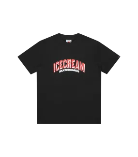 BRICK LOGO T-SHIRT - BLACK