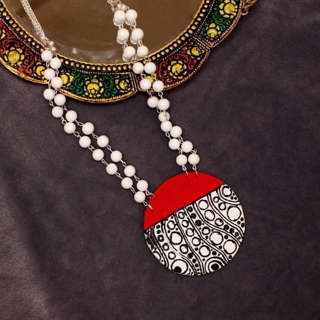 Caesar Classy Handpainted Red (Necklace)