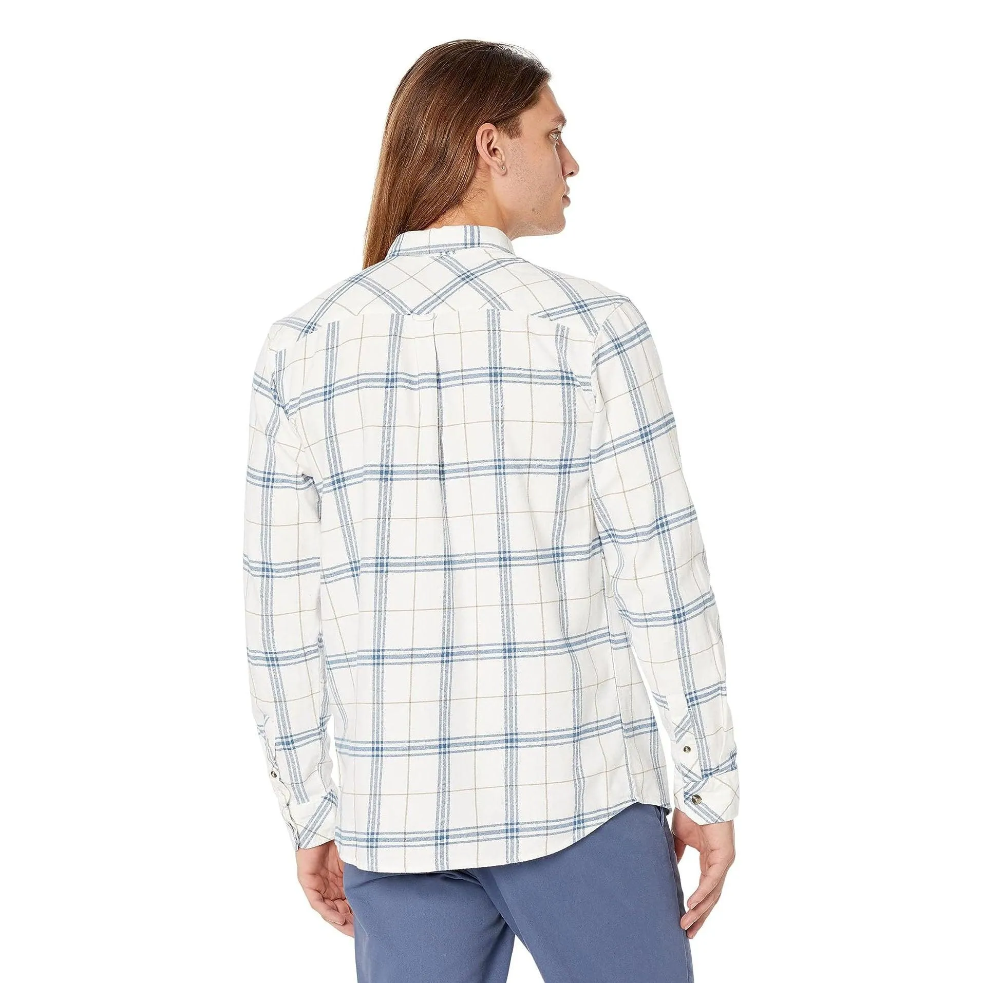 Camisa Rip Curl Flannel Check Blanco