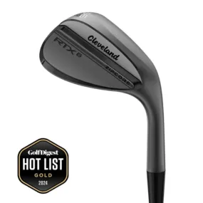 Cleveland RTX-6 ZipCore Black Satin Wedge