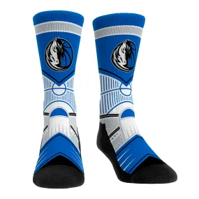 DALLAS MAVERICKS ROCK 'EM FULL COURT PRESS CREW SOCK