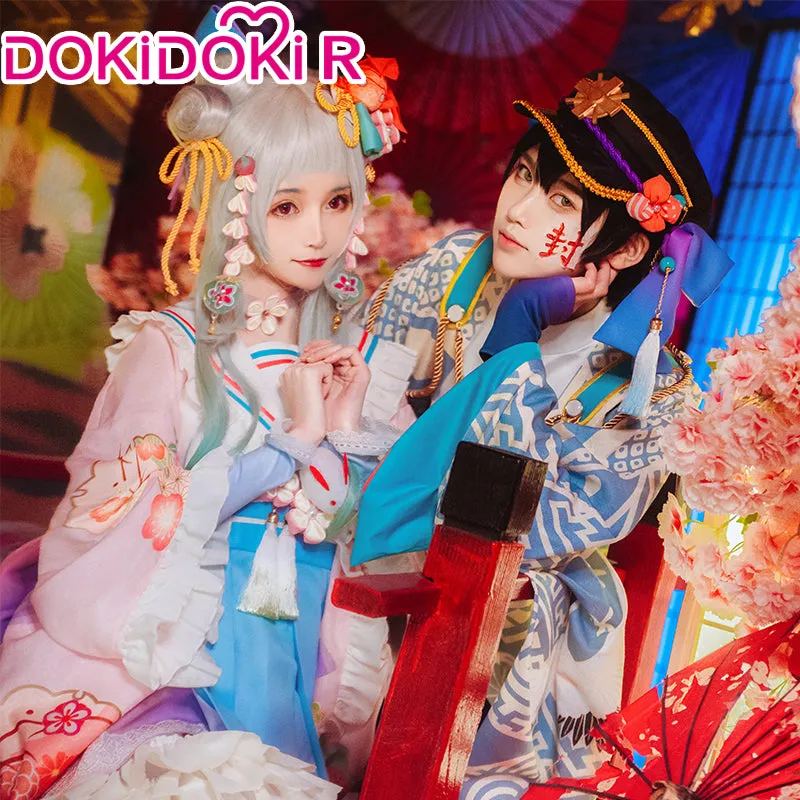 DokiDoki-R Anime Cosplay Costume Kimono Halloween