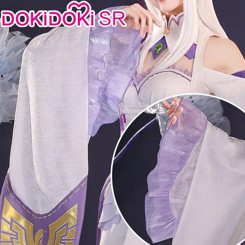 DokiDoki-SR Anime Cosplay Costume Women Purple Fantasy Dress