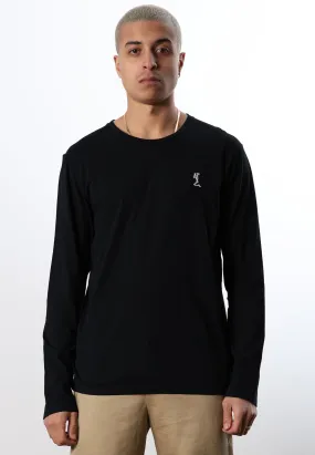 ESSENTIAL CORE BLACK LONG SLEEVE T-SHIRT