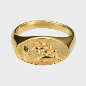 Fallen Angel - Gold Ring