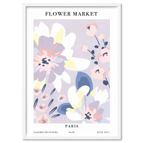 Flower Market | Paris - Art Print