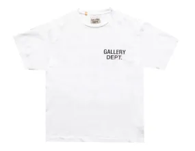 Gallery Dept. Souvenir T-Shirt White Black