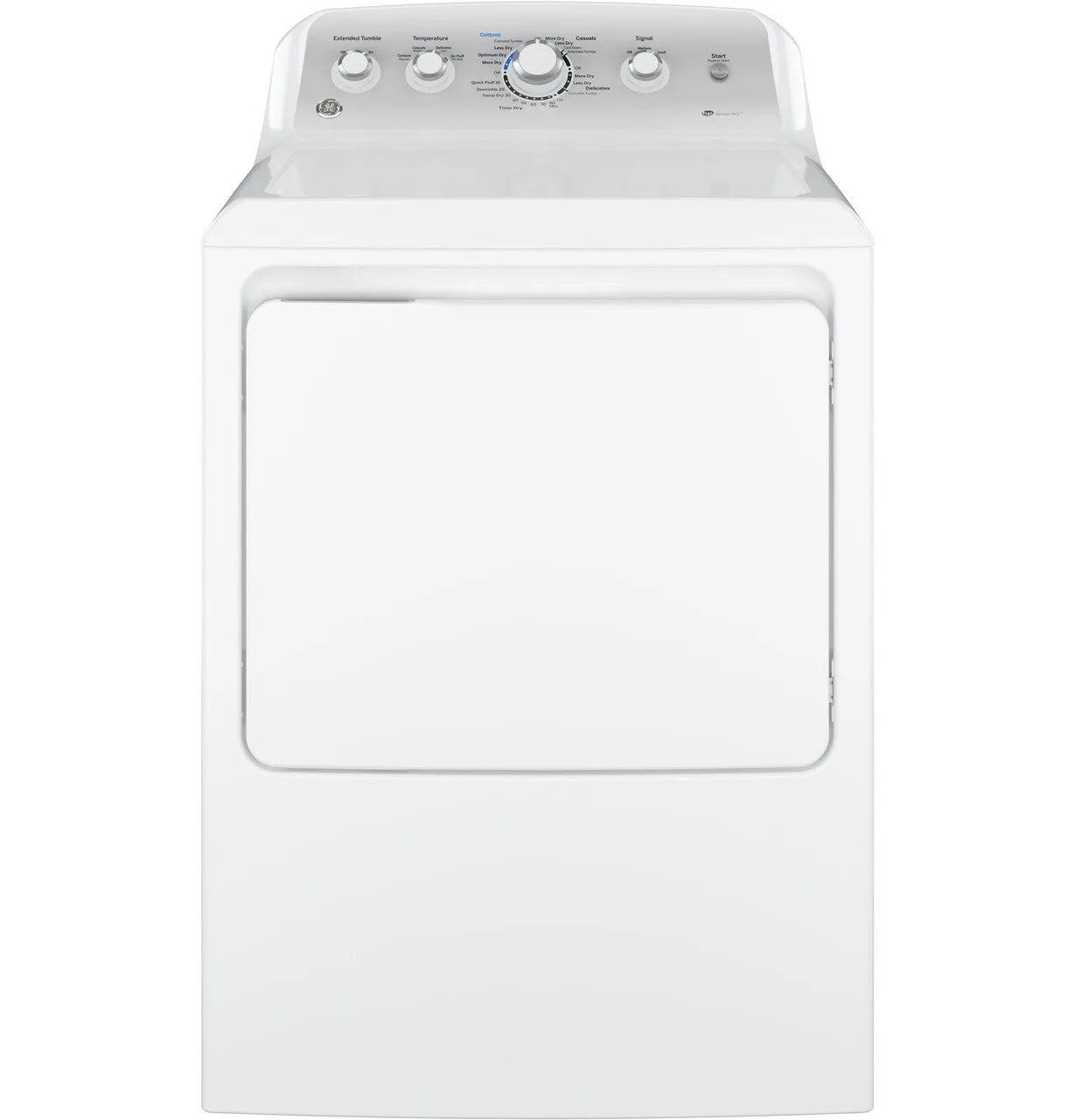 GE 7.2 cu. ft. Capacity aluminized alloy drum Electric Dryer with Sensor Dry