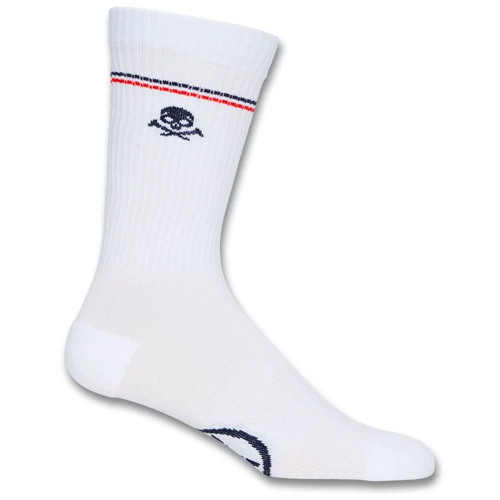 Gfore Skull & T's Ribbed Nylon Crew Golf Socks 2023 Women