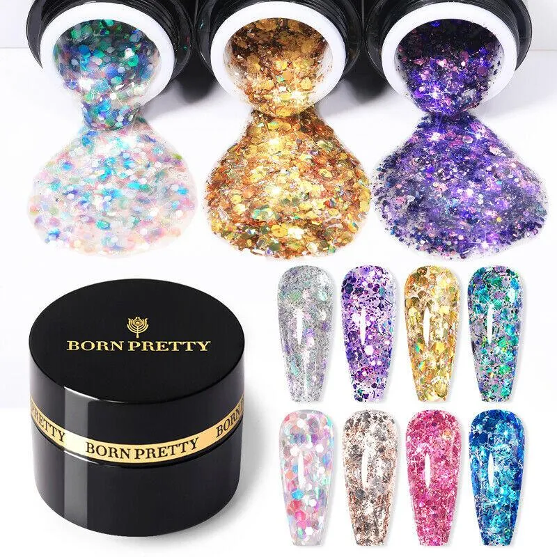 Glitter Sequins Gel Born Pretty