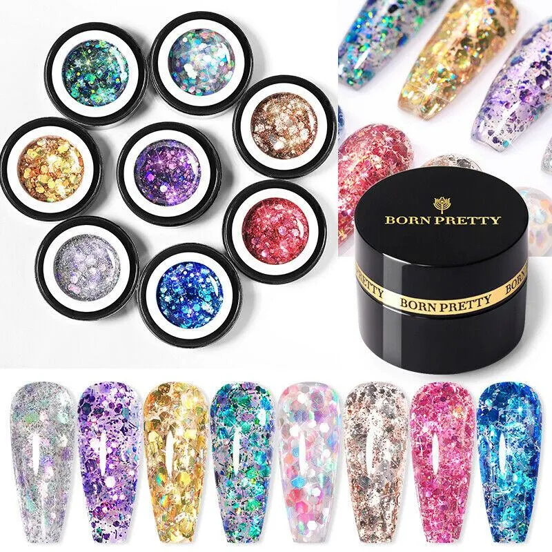 Glitter Sequins Gel Born Pretty