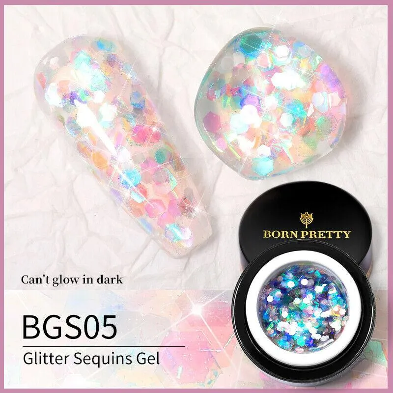 Glitter Sequins Gel Born Pretty