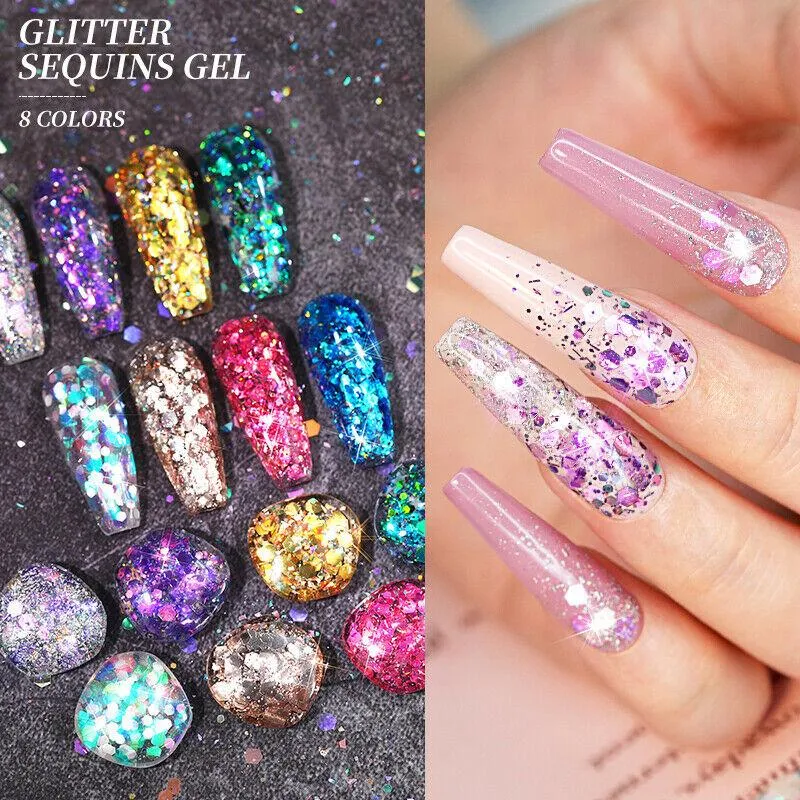 Glitter Sequins Gel Born Pretty