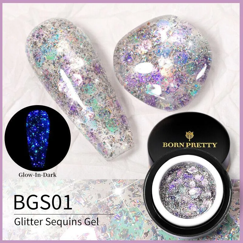 Glitter Sequins Gel Born Pretty