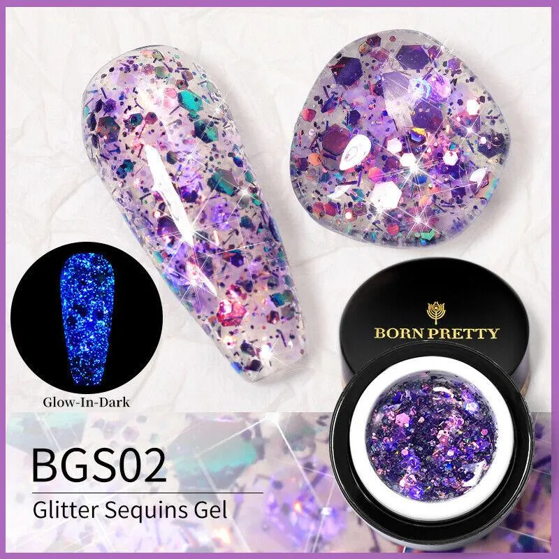 Glitter Sequins Gel Born Pretty