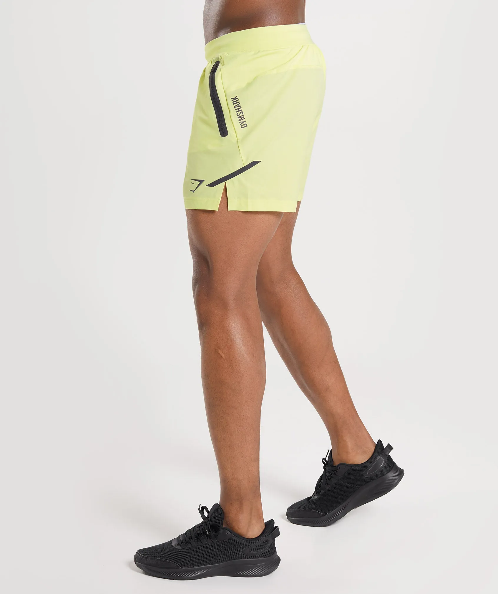 Gymshark Apex 5" Perform Shorts - Firefly Green