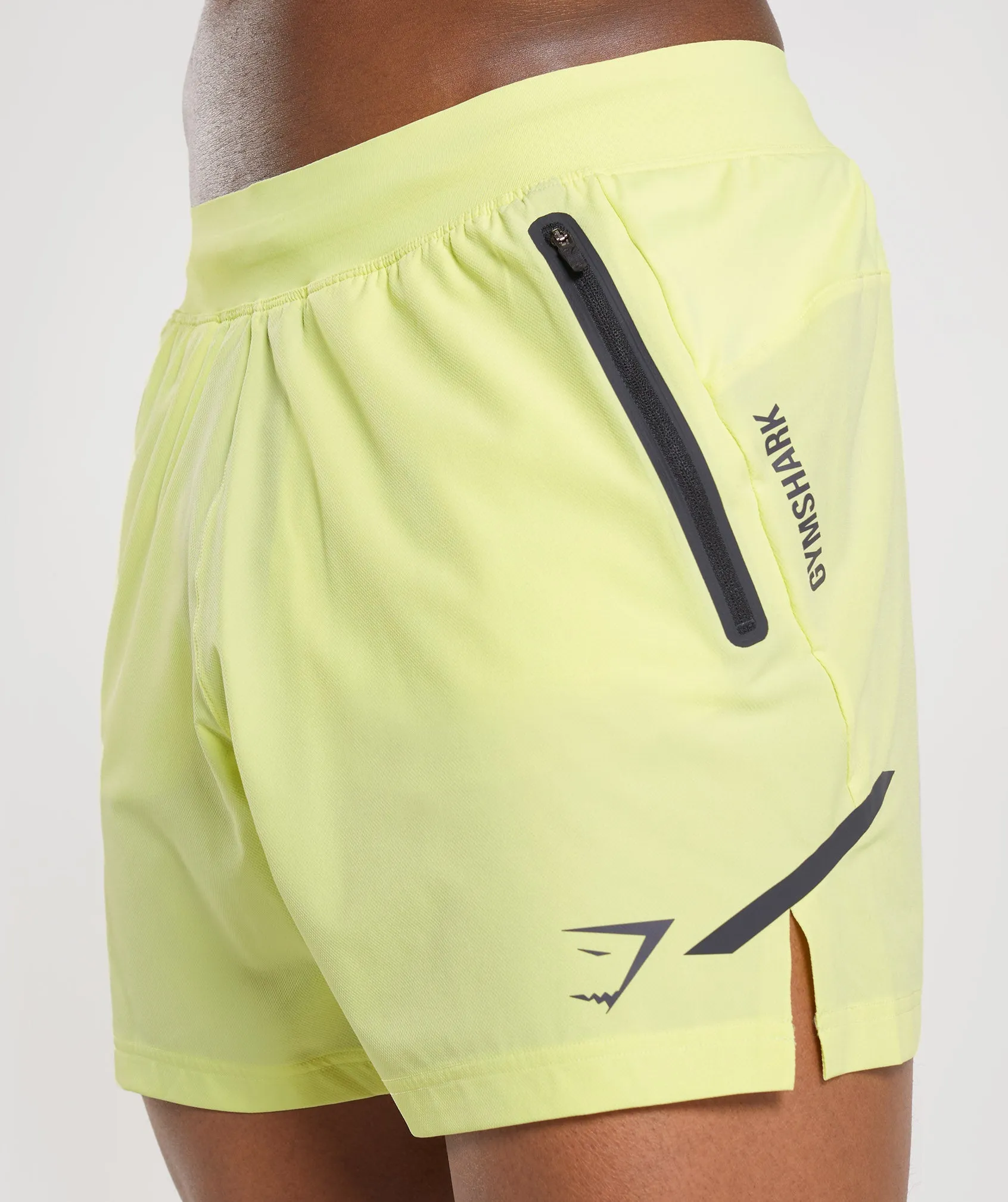 Gymshark Apex 5" Perform Shorts - Firefly Green