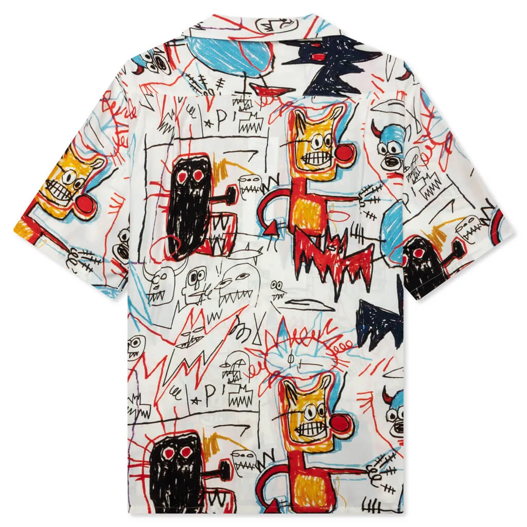 Jean-Michel Basquiat Hawaiian Type-4 S/S Shirt - One