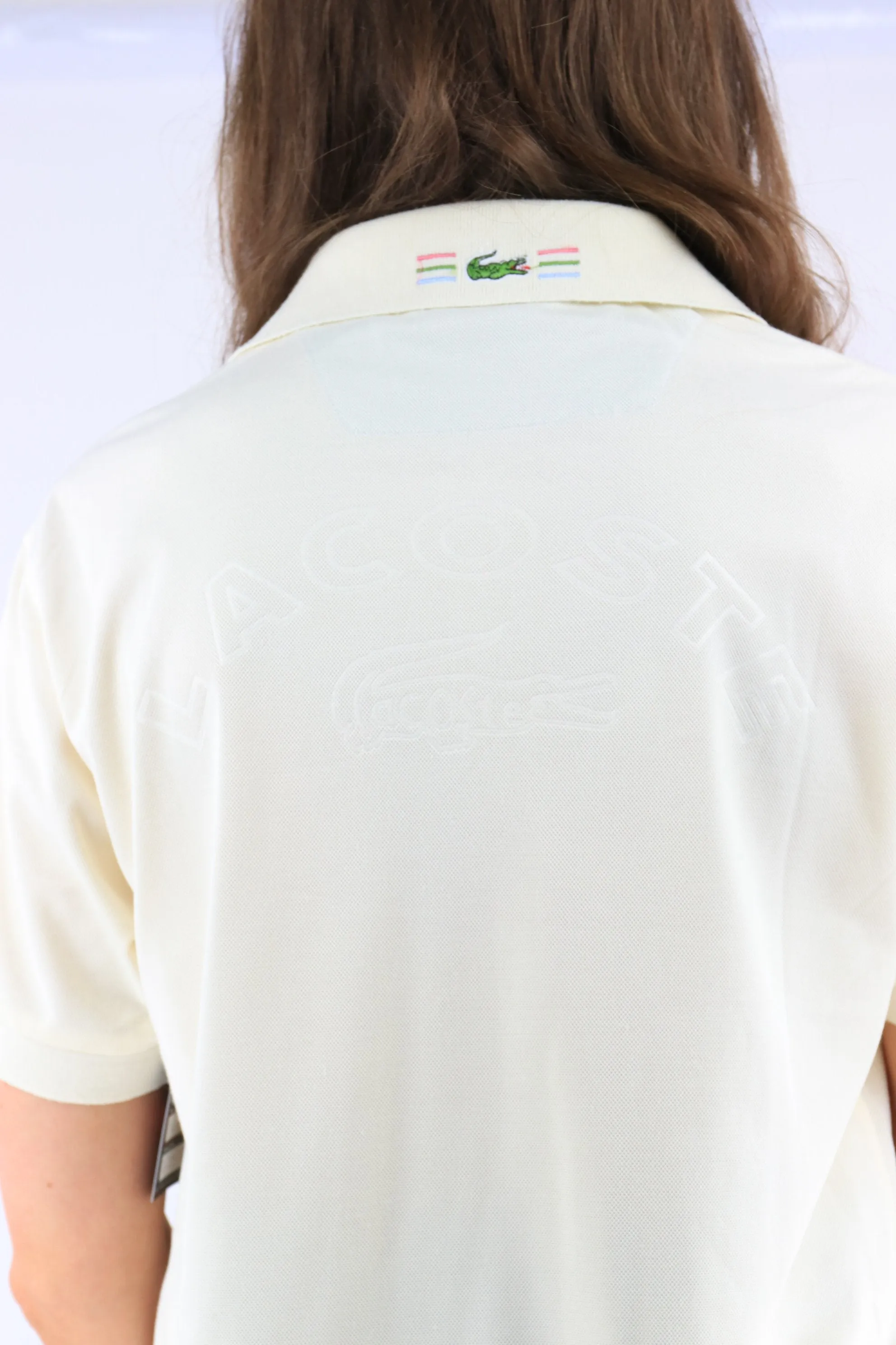 Lacoste Polo Shirt Cream XL