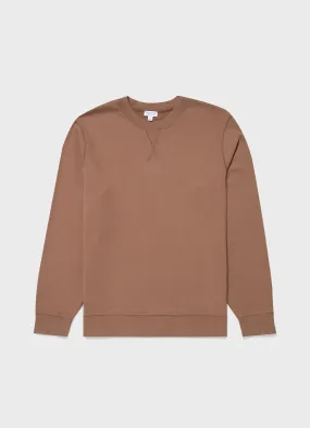 Men's Loopback Sweatshirt in Dark Sand