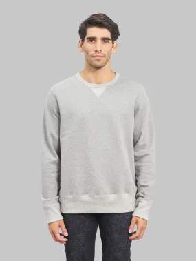 Merz b. Schwanen 3S48 Loopwheeled 14oz Classic Fit Heavy Sweatshirt Grey Melange