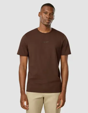 Supima T-Shirt Autograph Espresso