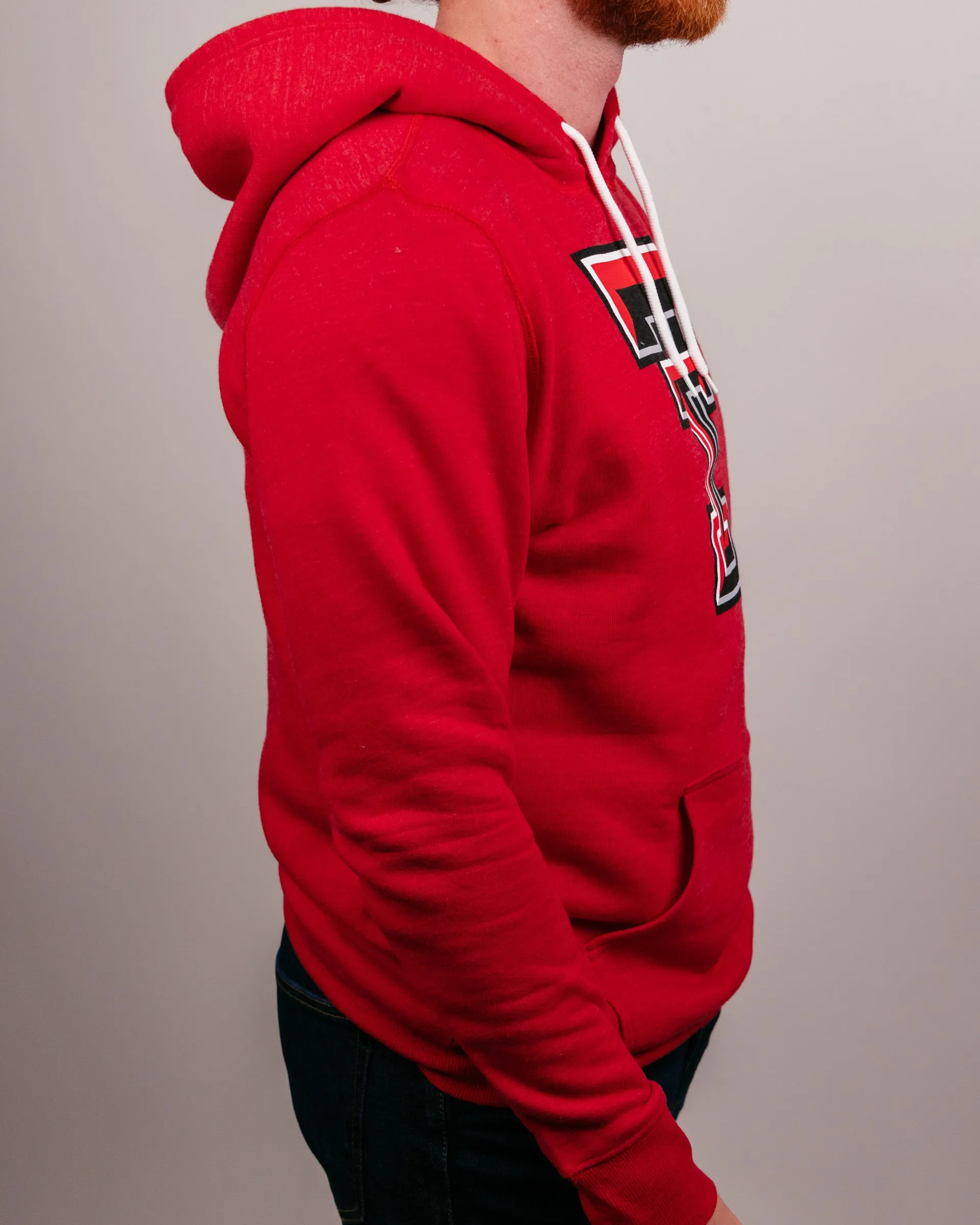 Texas Tech Red Raiders Logo Red Hoodie