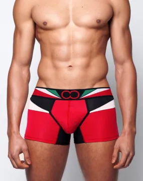 U31 Vavoom Trunk Underwear - Red/White