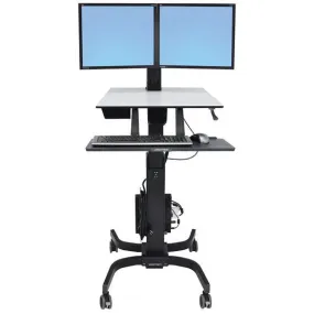 WorkFit-C, Dual Sit-Stand Workstation